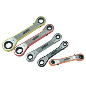 Knarren-Ringschlüssel-Satz, 5-teilig BRÜDER MANNESMANN M27405 (4003315707264)