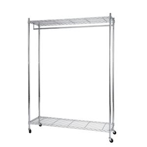 Garderobenwagen 'MOBI', mobil, (H)1.680 mm, chrom ALBA PMMOBI (3129710015146)