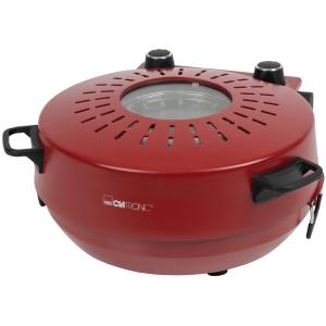 Pizzamaker PM3787, 1.200 Watt, rot CLATRONIC 263985 (4006160639858)