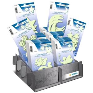 Leuchtsticker, Kartondisplay HERMA 15123 (4008705151238)