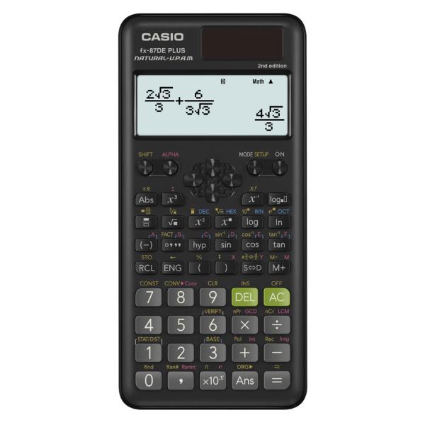 Schulrechner Modell FX-87 DE Plus 2nd Edition CASIO FX-87DEPLUS-2 (4549526611841)