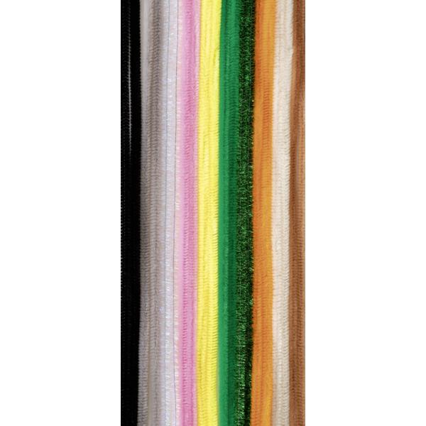 folia Chenilledraht Safari 50cm 10 Stück