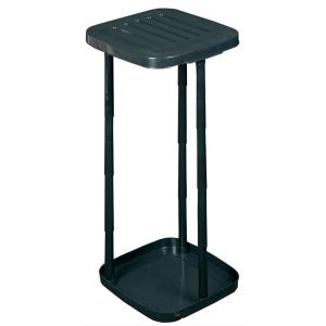 Müllsackständer ECO, mit Deckel, schwarz plast team 13200800 (5701922132019)