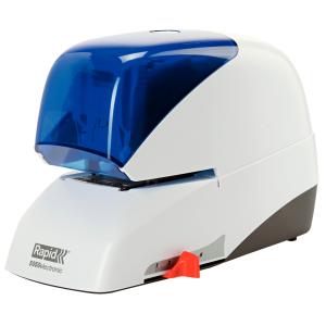 Elektro-Heftgerät Supreme 5050e, silber/ orange Rapid 20993214 (7313469932144)