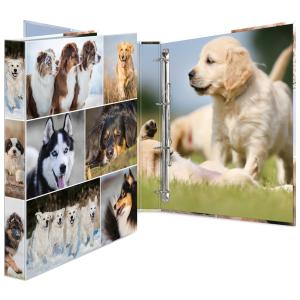 Ringbuch 'Hunde', DIN A4, 4-Ring-Mechanik HERMA 19358 (4008705193580)