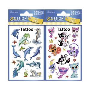 ZDesign KIDS Kinder-Tattoos 'Spinnen', bunt 56693 (4004182566930)
