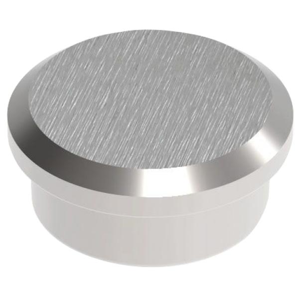 Neodym-Kraftmagnet, Durchmesser: 22 mm, nickel MAUL 617 08 96 (4002390080002)