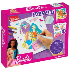 Creativ Aquarell-Set AQUA ART Barbie Maped 907073 (3154149070732)