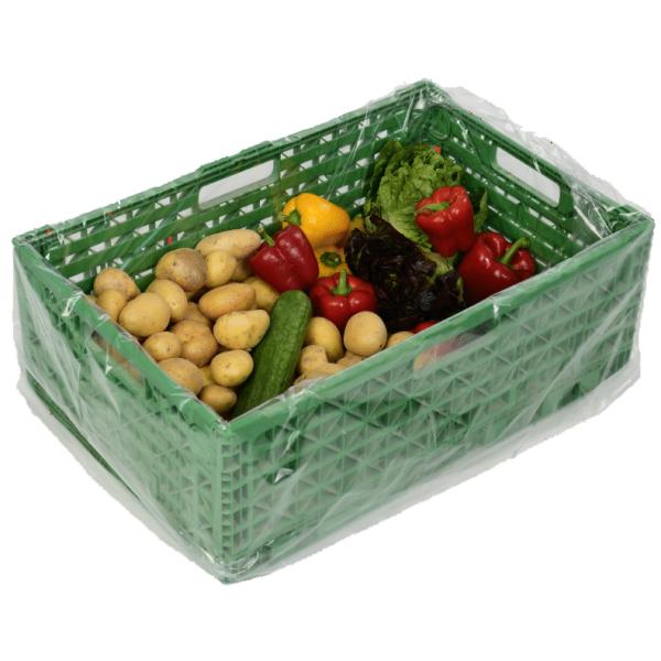 DM-folien Seitenfaltensack, transparent, ca. 70 Liter dm-folien (12330415)