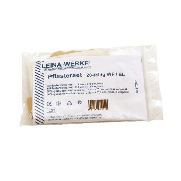 LEINA Pflasterset 120-teilig, elastisch/ wasserfest, hautfarb REF 75002 (4011166750025)