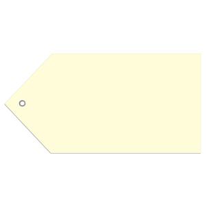 Kolli-Anhänger mit Metallöse, chamois, 1000 Stück RNK Verlag 2094 (4002871209403)