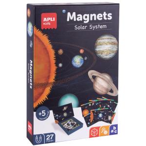 Magnetspiel 'Sonnensystem', 27 Magnets APLI kids 19272 (8410782192725)