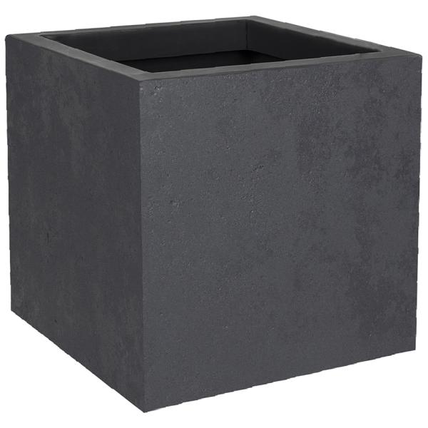 Pflanzgefäß BASALT UP, quadratisch, 295 mm, anthrazit EDA 013764 G.ANT SX (3086960259532)