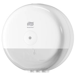 TORK Toilettenpapier-Spender 'SmartOne Mini', weiß tork 681000 (7322540803891)