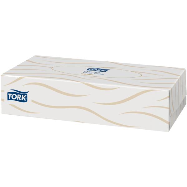 Kosmetiktücher 20x20,8 cm weiß Box 100 Tücher TORK 140280 (7322540594805)