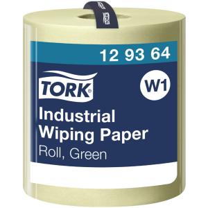 TORK Industrie-Putzrolle, 3-lagig, grün, 340 m tork 129364 (7322540020724)