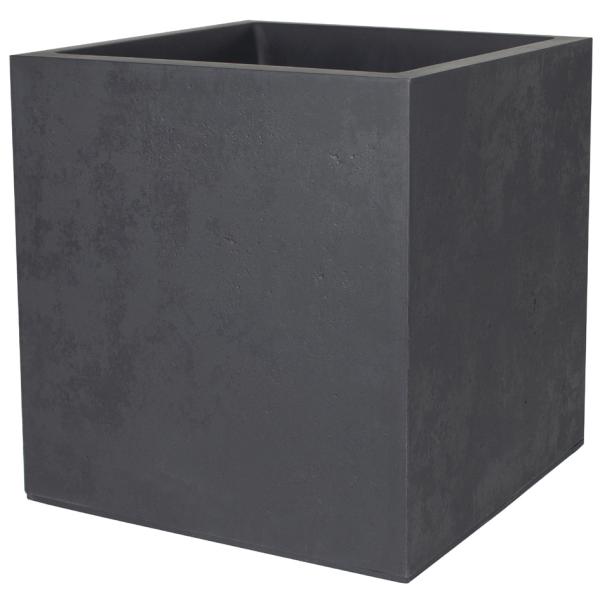 Pflanzgefäß BASALT, doppelwandig, 395 mm, anthrazit EDA 013761 G.ANT SX (3086960258160)