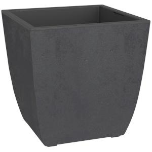 Pflanzgefäß BASALT Diva, eckig, 435 mm, anthrazit EDA 013690 G.ANT SX (3086960273408)