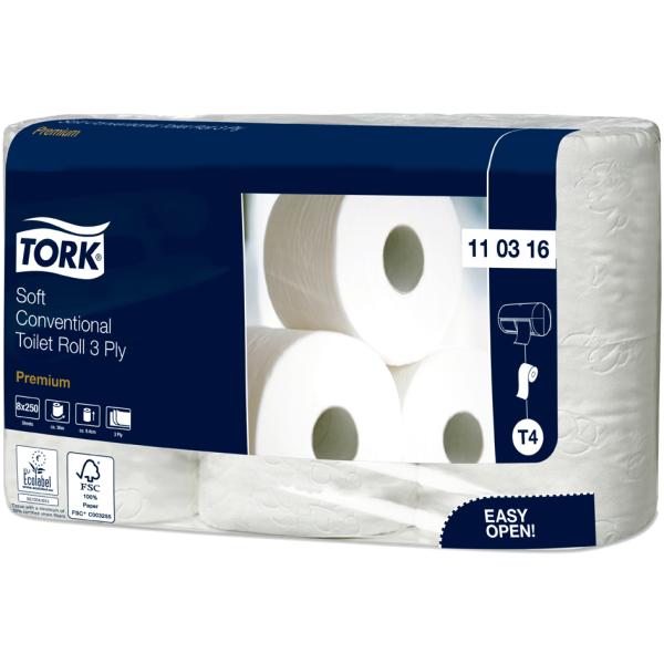 TORK Toilettenpapier, 2-lagig, weiß tork 12292 (7322542079652)
