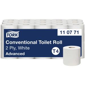 TORK Toilettenpapier, 2-lagig, weiß, Großpackung tork 110771 (7310791057651)