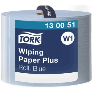 TORK Mehrzweck-Putzrolle, 2-lagig, blau, 510 m tork 130051 (7322540183566)
