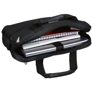 Notebook-Tasche SIERRA, Polyester, schwarz LiGHTPAK 46112 (4021068461127)