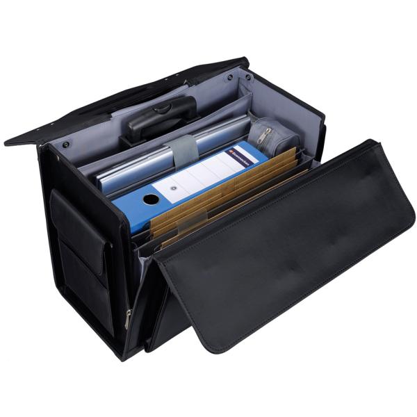 Pilotenkoffer 'ROCCA II', polyester-mikro-faser, schwarz Alassio 45034 (4021068450343)