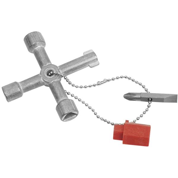 Mini-Kreuzschlüssel mit Kette Brüder Mannesmann M94000 (4003315702139)