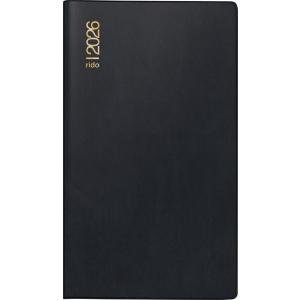 Taschenkalender 'Miniplaner d15', 2026, schwarz rido ide 7045472906 (4003273791787)