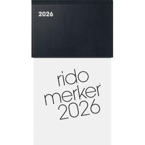 Tischkalender 'Merker Miradur', 2026, schwarz rido ide 7035013906 (4003273791251)