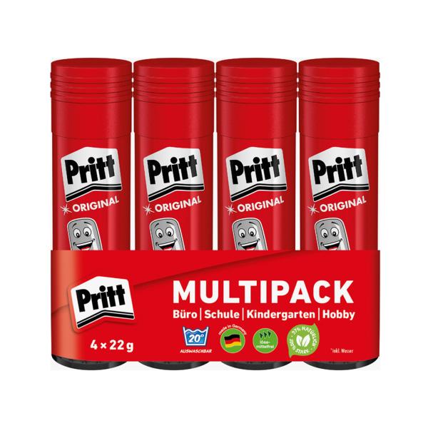 4 Pritt Original Klebestifte 43,0 G 9H PK8MP (4015000411882)