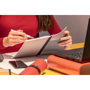 Sigel Notizbuch A5 Liniert, Gelb Hardcover 200 Seiten SN100 (4004360777851)