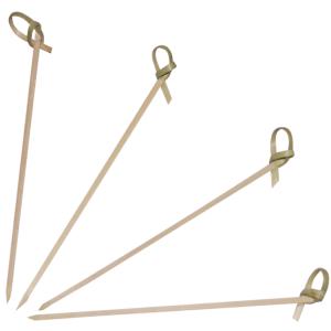 Fingerfood-Spieße LOOP, aus Bambus, 180 mm NATURE Star 38969 (4015544389692)