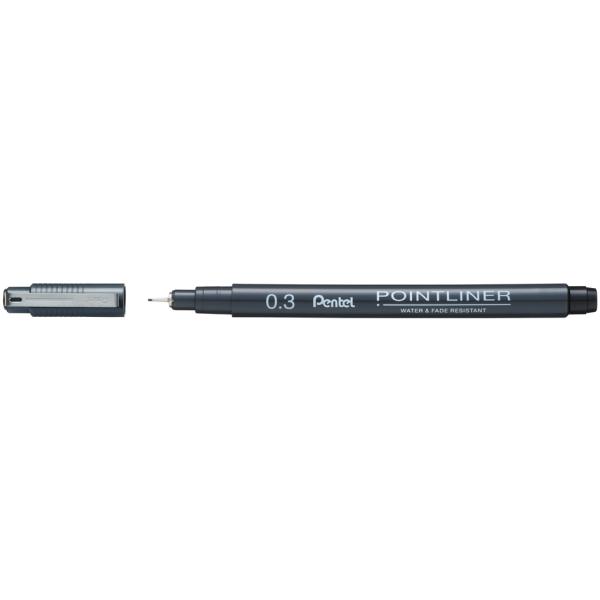 Pentel Pointliner Fineliner Braun 0,5 Mm, 1 St. S20P-5SP (0884851060198)