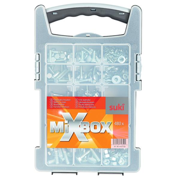 Mixbox 'metrische Schrauben', 480 teilig suki. 6107165 (4032526716291)