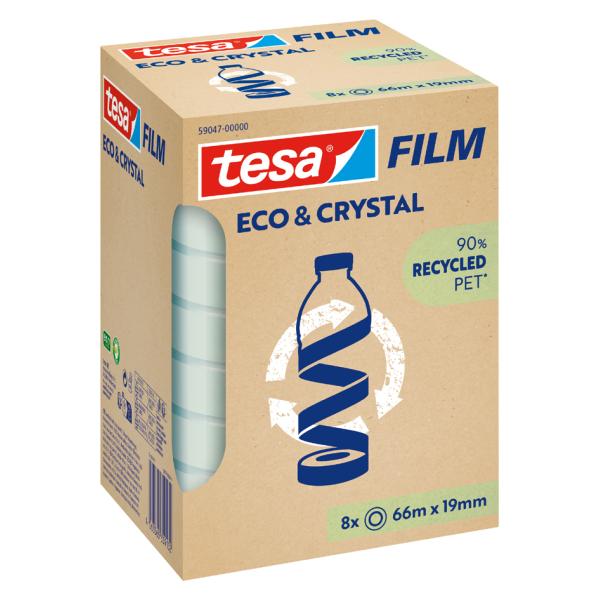 Film ECO & CRYSTAL, transparent, 15 mm x 10 m tesa 59048-00000-00 (4063565417511)