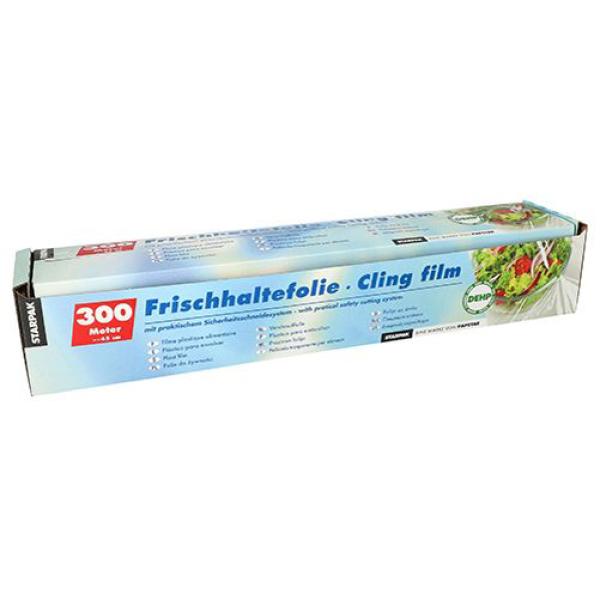 Frischhaltefolie in Faltschachtel, Breite: 450 mm STARPAK 10517 (4002911105177)