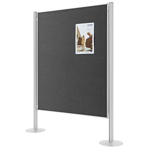 Präsentationswand Set 2, (B)2.625 x (H)1.800 mm magnetoplan 1101002 (4013695001258)