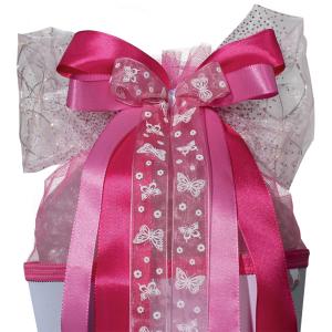 Schultütenschleife LED Pink Glamour gebunden ROTH 679290 (4028279003320)