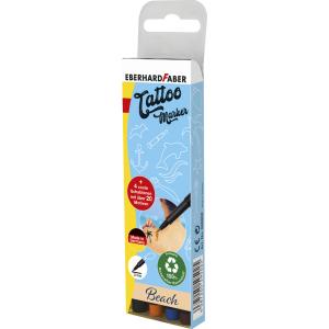 Eberhard Faber Beach Tattoostifte Farbsortiert 1,0 - 5,0 Mm, 4 St. 559502 (4087205595025)