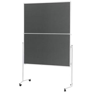 Moderationstafel, (B)1.200 x (H)1.500 mm, grau magnetoplan 2111301 (4013695033204)