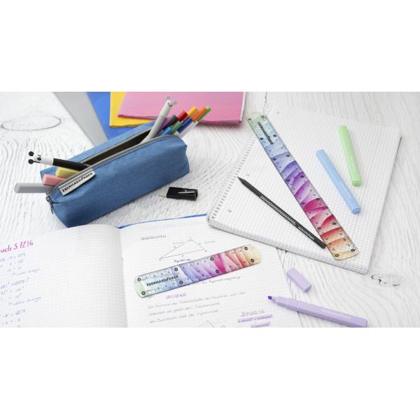 Flachlineal Rainbow, 150 mm EBERHARD FABER 570011 (4087205700115)