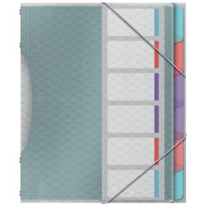 Ordnungsmappe Colour'Breeze, A4, PP, 12 Fächer Esselte 626256 (4049793053103)