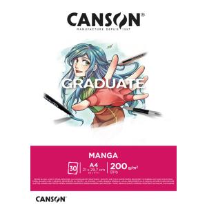 Studienblock GRADUATE Manga, DIN A4 CANSON C31250P030 (3148950060778)