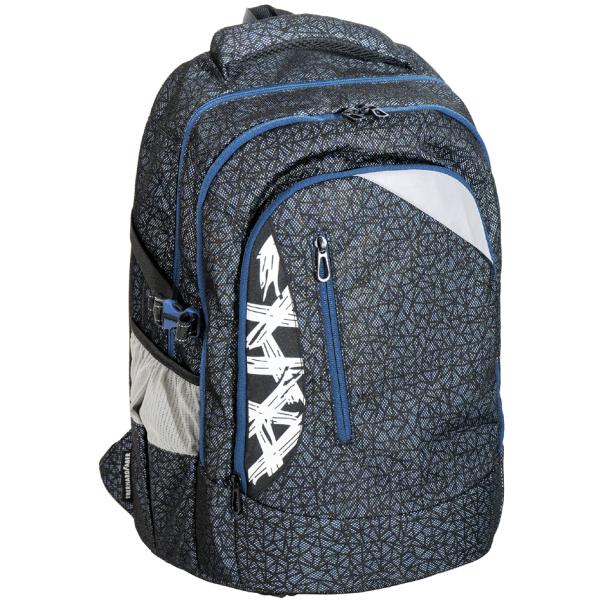 Schulrucksack X-Style pro, mash dark blue EBERHARD FABER 577644 (4087205776448)