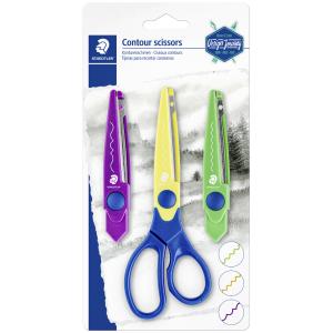 Konturenscheren-Set Design Journey, 3er Set STAEDTLER 965-S BK-C (4007817088166)