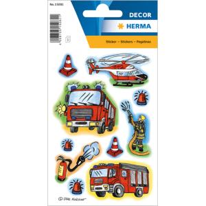 Sticker DECOR 'Feuerwehr' HERMA 15081 (4008705150811)