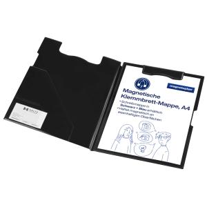 Magnetische Klemmbrett-Mappe, schwarz magnetoplan 1131612 (4013695044552)