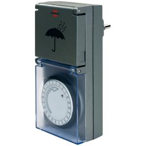 Tageszeitschaltuhr MZ 44, IP 44, anthrazit brennenstuhl 1506460 (4007123104543)
