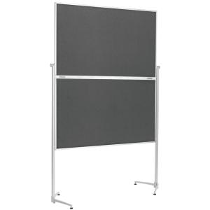 Moderationstafel, (B)1.200 x (H)1.500 mm, blau magnetoplan 1151303 (4013695051468)